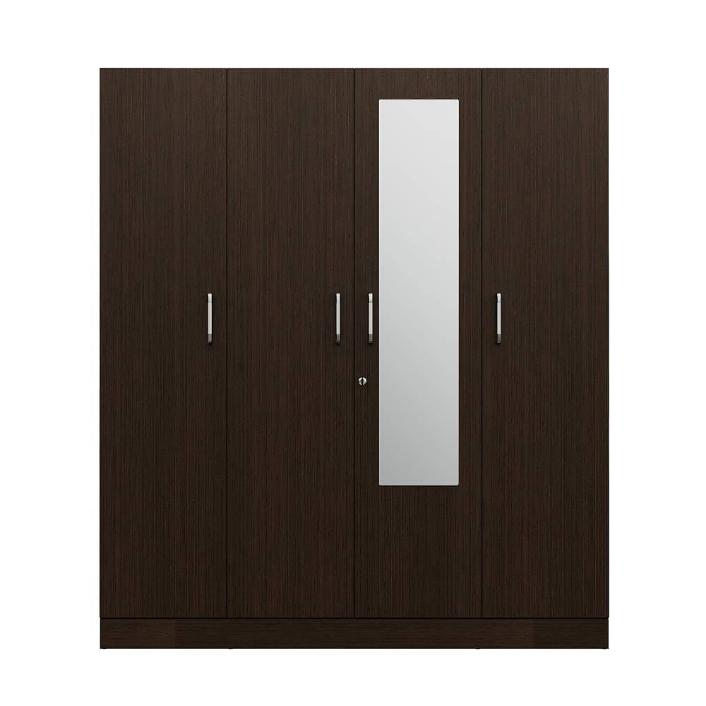 Buy Gingham 4 Door Engineered Wood Wardrobe Online At Best Prices Starting From ₹17999 Wakefit